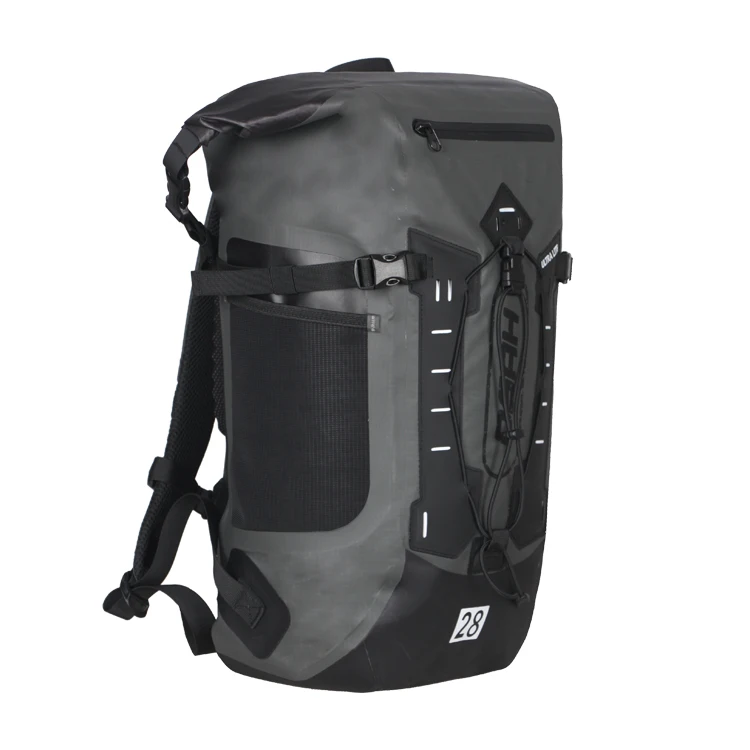25L PU TPU High quality waterproof backpack reflective outdoor products backpack