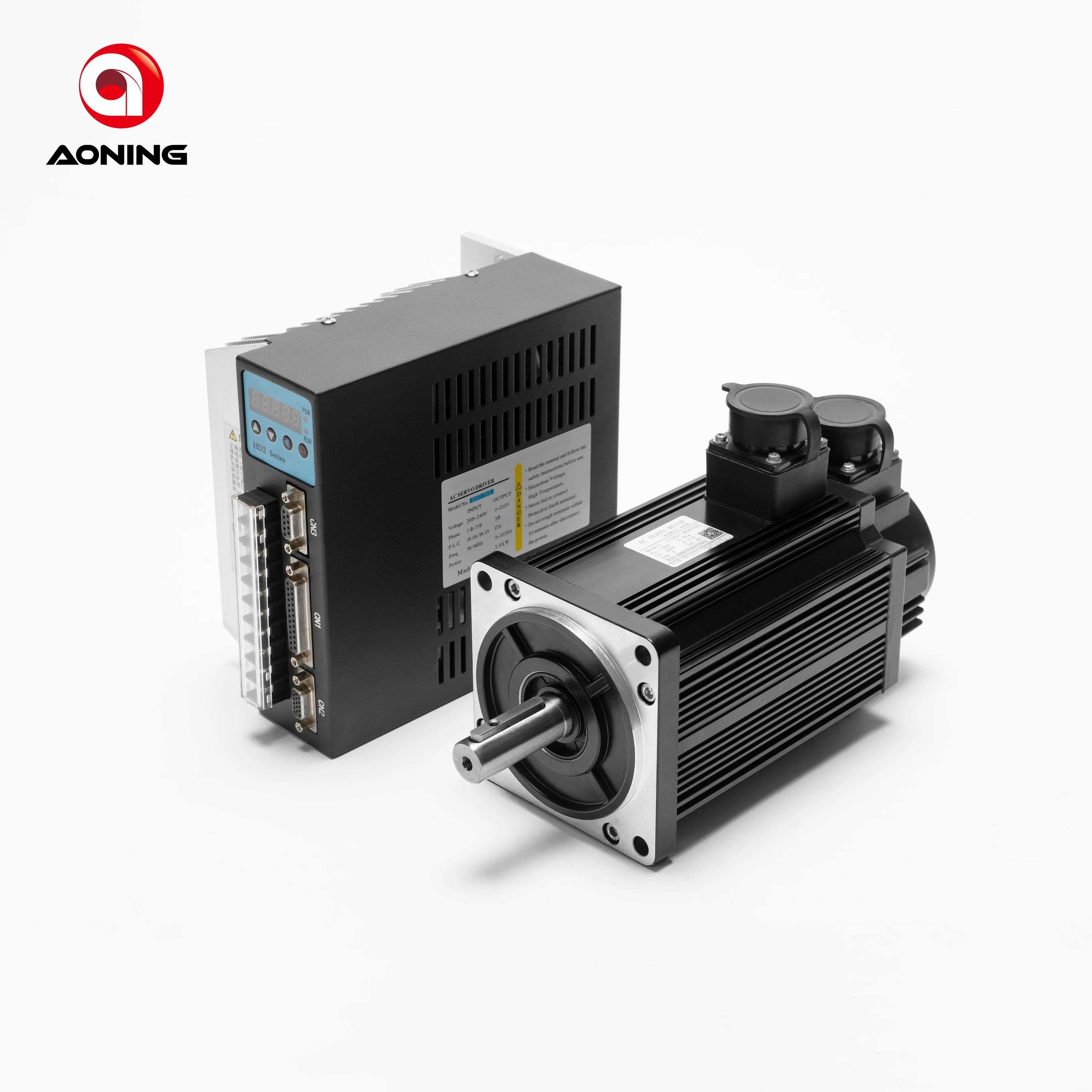 Factory custom 1.8 kw 110mm electronic servo motor ac servomotor manufacture for milling lathe machine