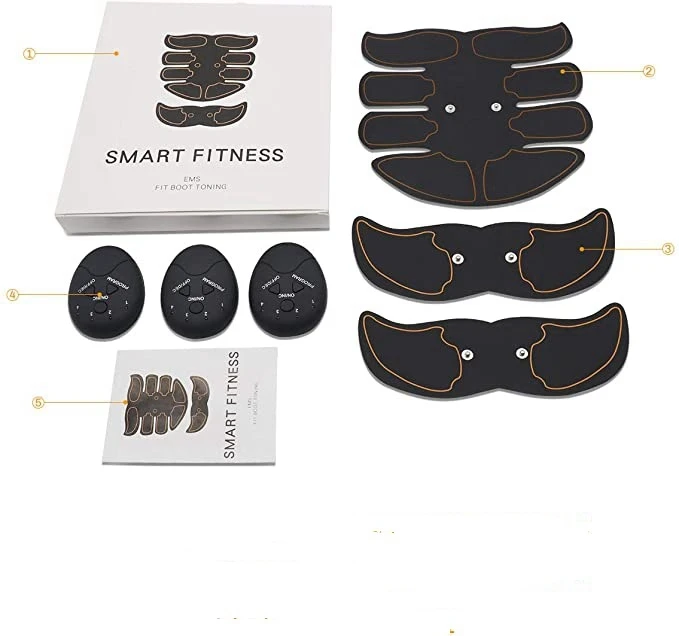 wholesale home sports fitness Exercise machine EMS 8 abdominal muscles pad