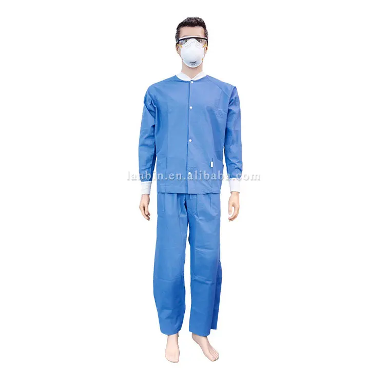 Wholesale Pants Suits For Doctors Nurses Scrub Suit Medical Uniform SMS Lab Coat