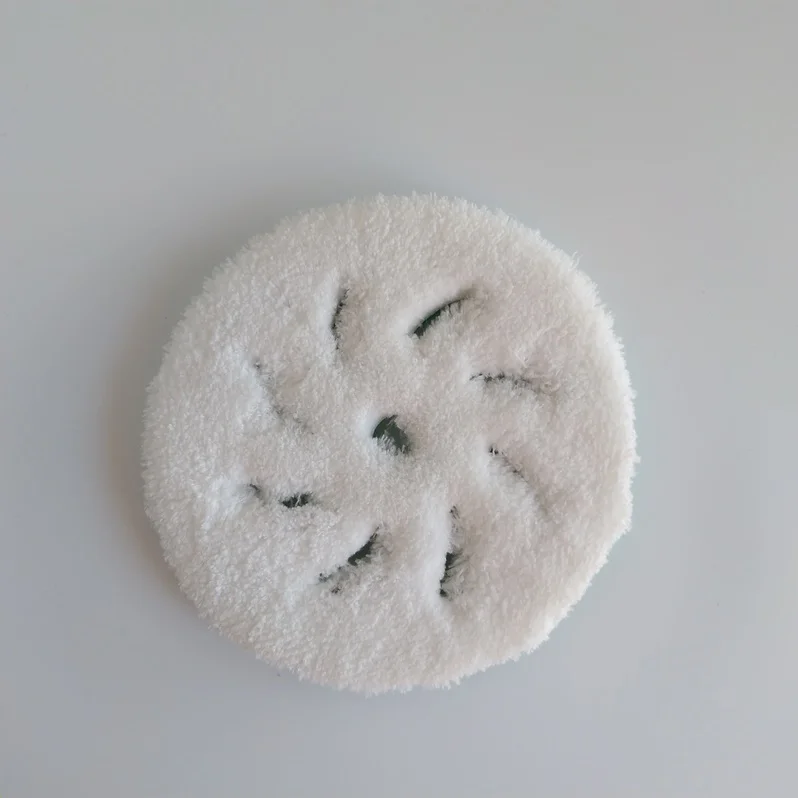 Car washing and waxing microfiber polishing pad, auto beauty tools, microfiber cutting pad