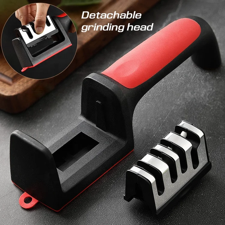 Restaurant Kitchen Knives Sharpening Tool Grinder Scissors Sharpeners Tool Afilador De Cuchillo Knife Sharpener