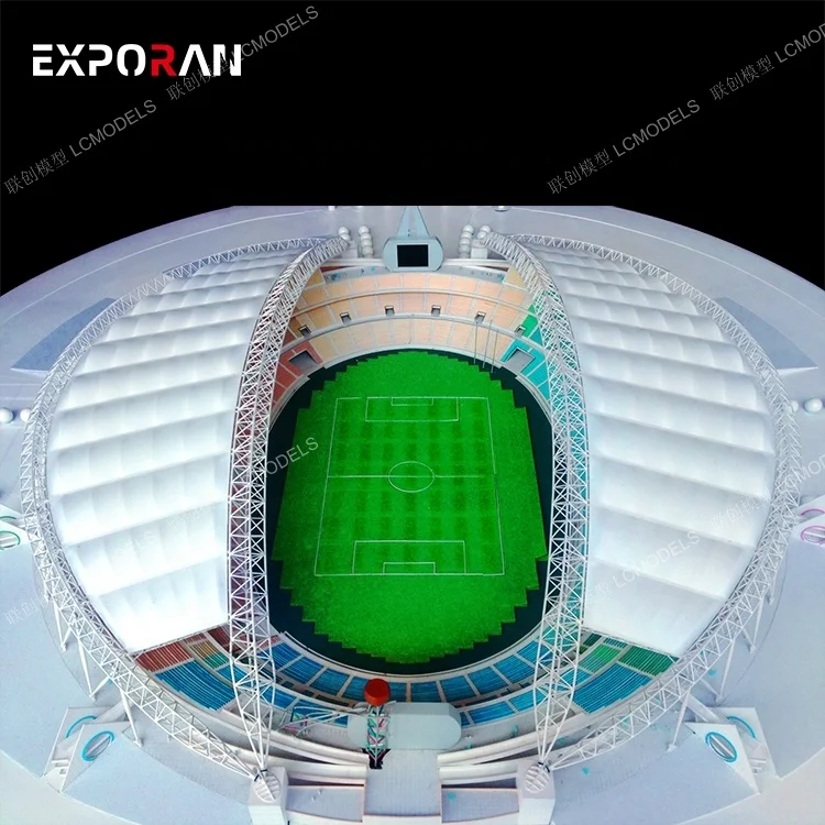 High Quality Building Model Architectural 3D football stadium building model architectural model maker (62517240239)