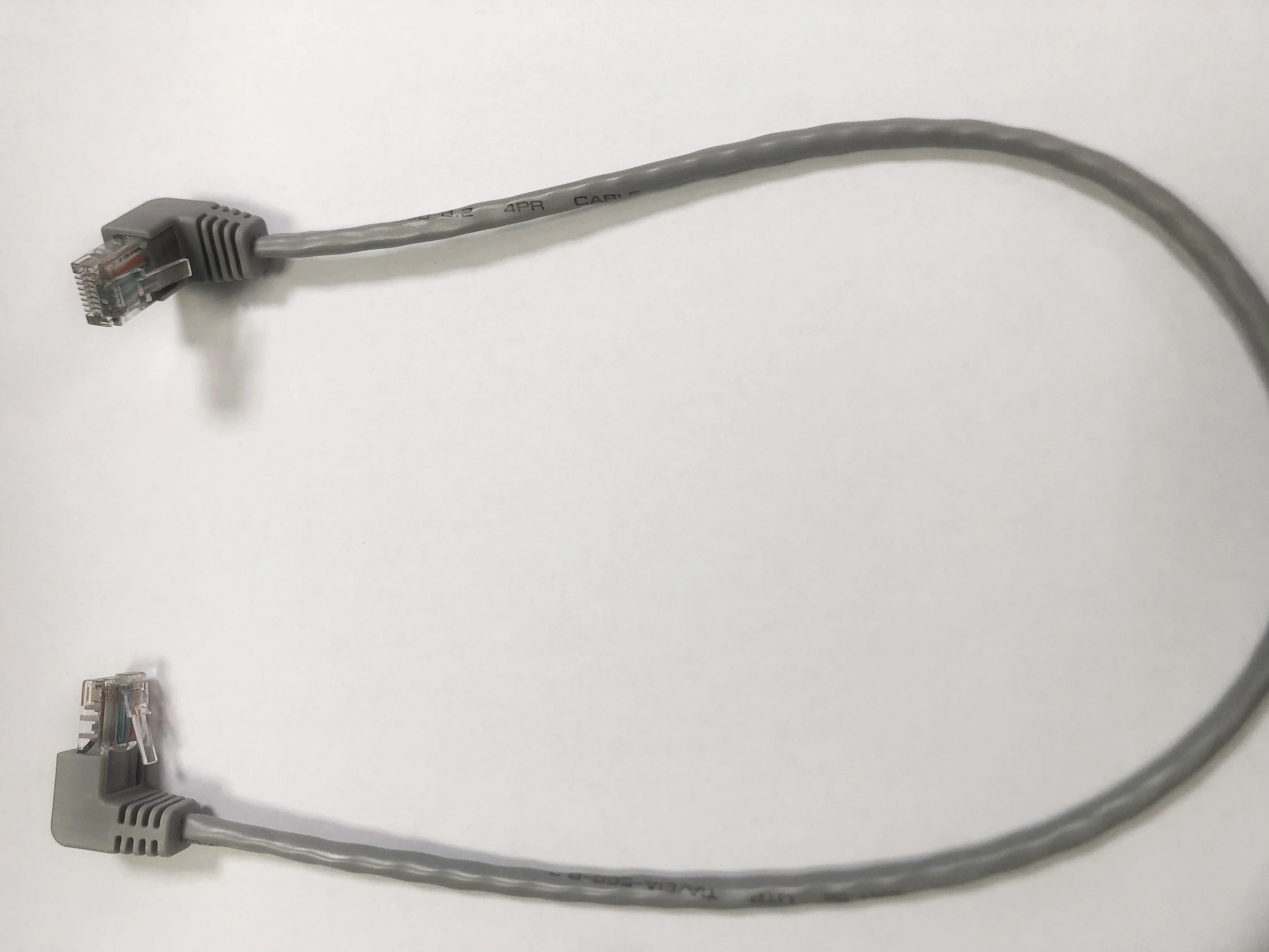 Jasoz High Speed UTP Cat5 Cable Cat5 Ethernet Cables RJ45 Patch Cord Network Cable  90 degree