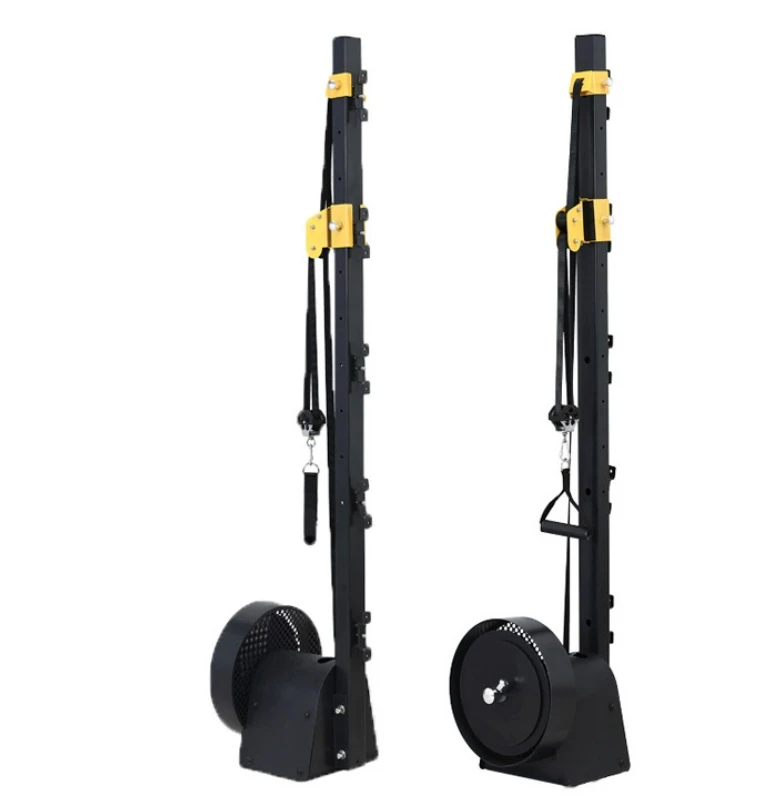 Vertical flywheel resistance trainer centrifuge training machine high and low pull trainer centrifuge fitness equipment