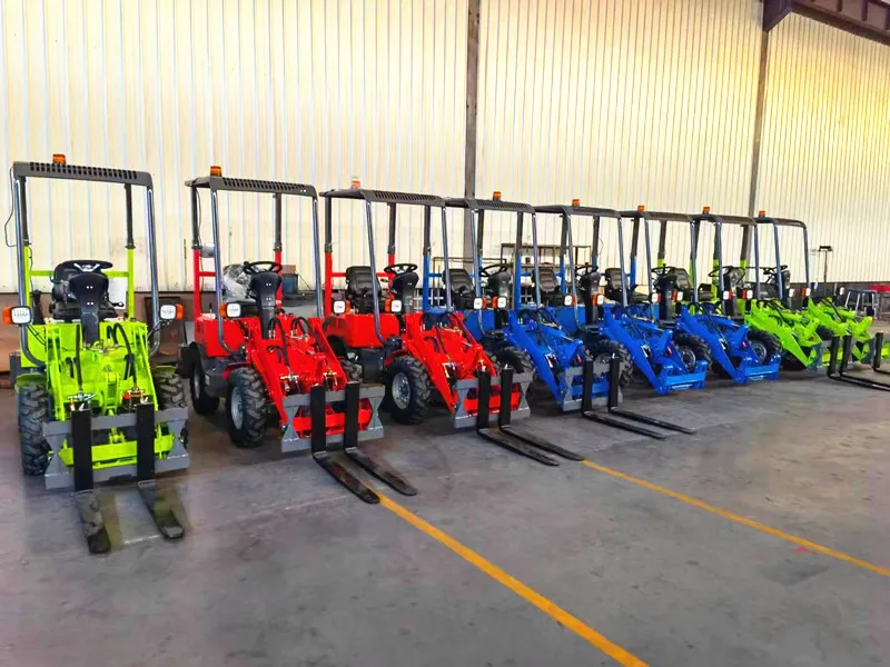 Honorsun 400 Kg Micro Electric Compact Tractor Loader Small Loader Front Loader