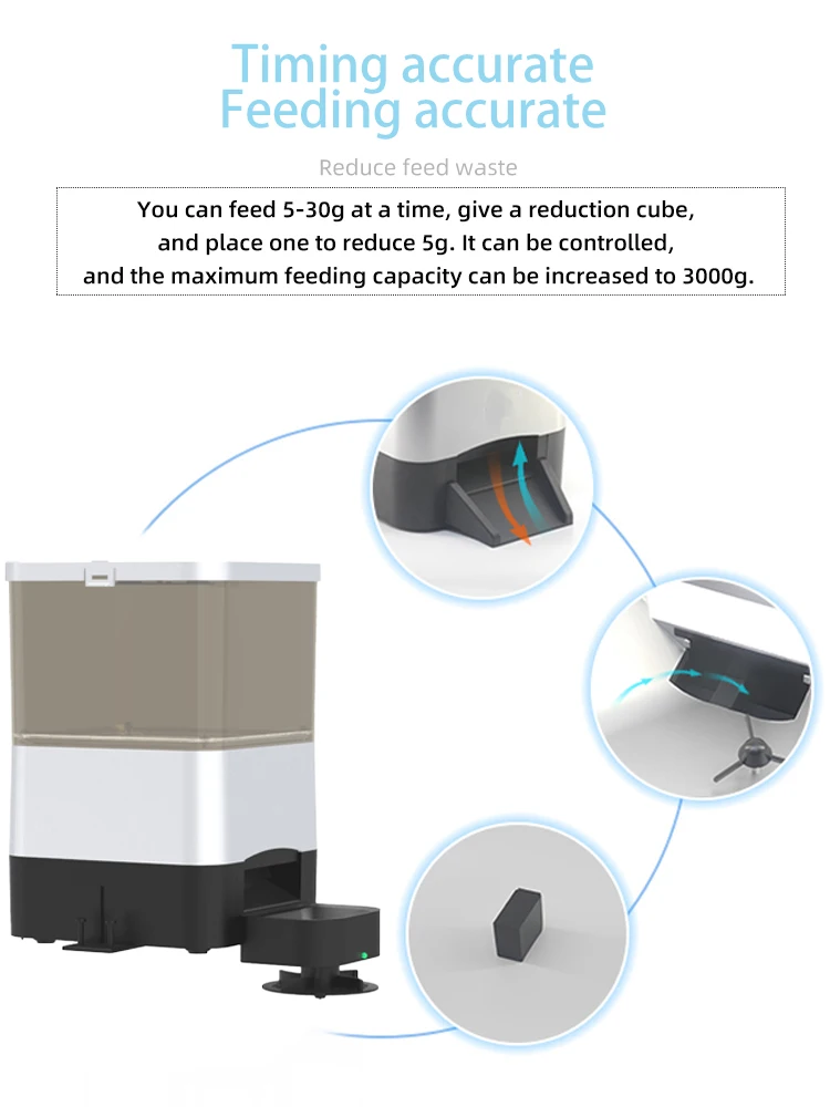 EV810S solar cell fish feeder Outdoor rain-proof small fish pond koi goldfish automatic feeder