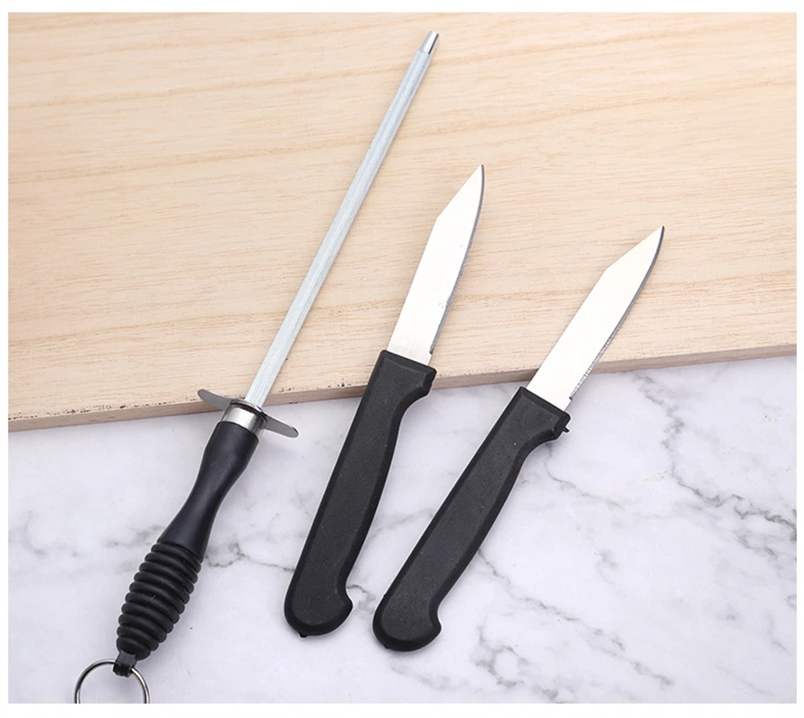Popular Wholesale Kitchen Knife Set Double-sided Suction Knife Sets Stainless Steel 8-piece Business Modern Cookware Set 8piece