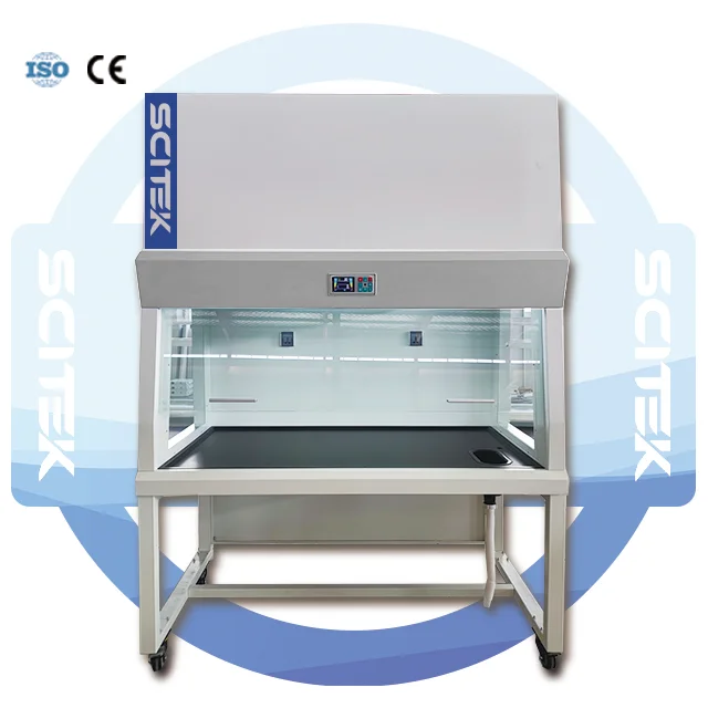 SCITEK Factory Price Ductless Fume Hood Double-Layer Filters Touch Screen benchtop lab fume hood