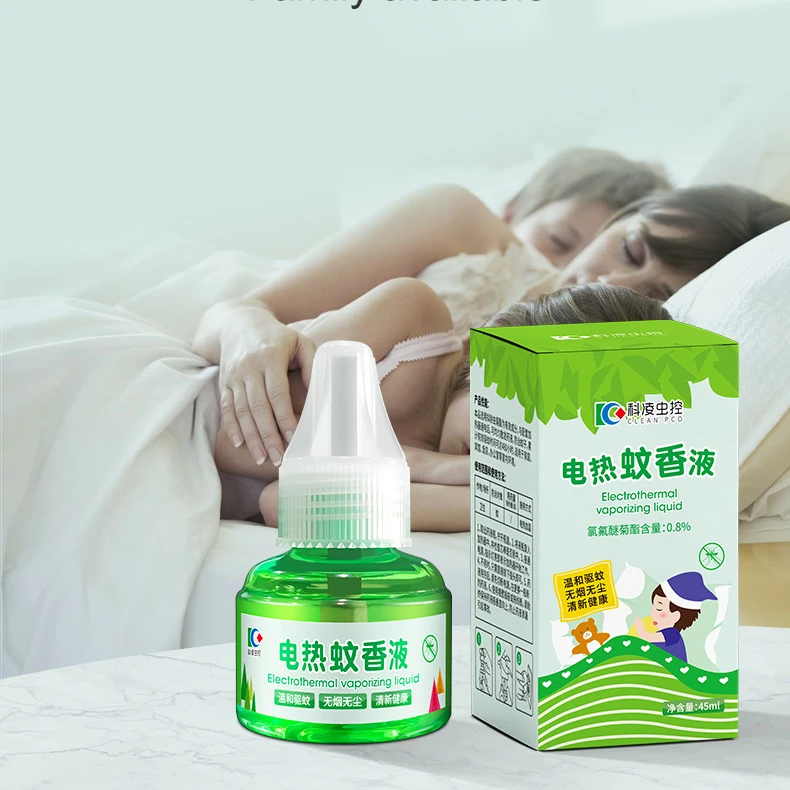 Factory Direct Sale Wholesale Multi-function 45ml Electronic Anti Mosquito Killer Liquid with Vaporizer