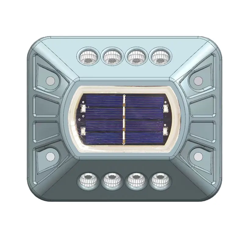 Super Bright Cat Eye LED Flashing Solar Road Stud IP68 Rating Aluminum Solar Underground Lights Factory Price Two-Way