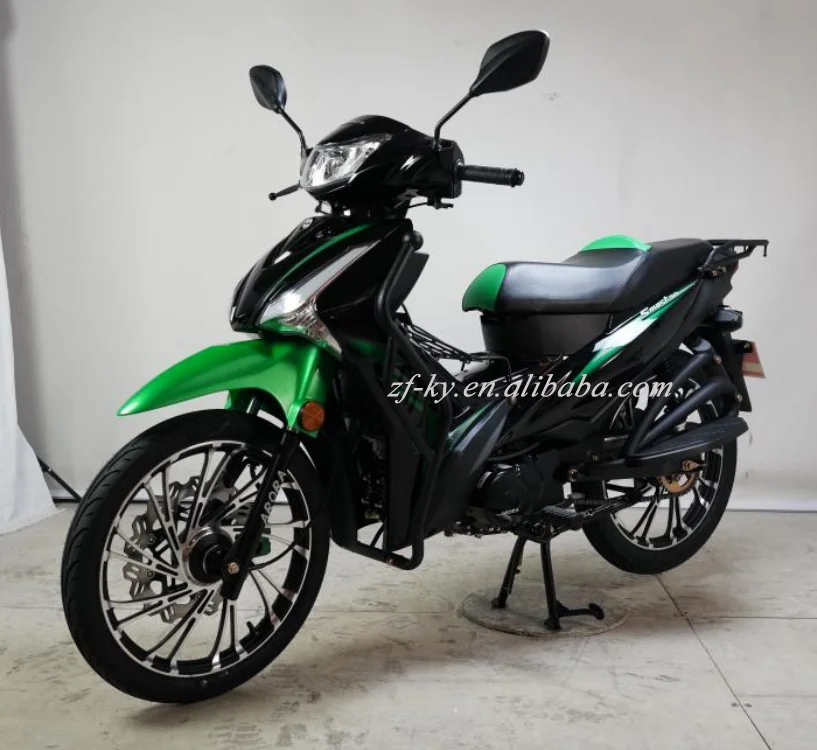 2022 newest hot selling cub motorcycle 125cc gax saving green color motorcycle
