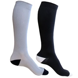Wholesale Custom Elastic Knee High Medical Compression Socks Horse Riding Socks