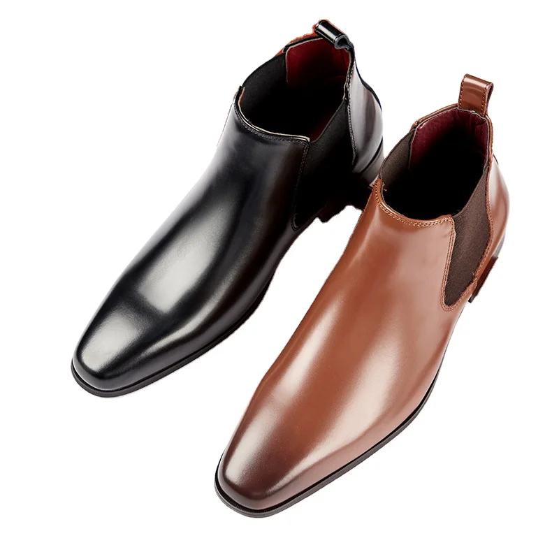 Custom Logo  Casual Dress Shoes For Men Real Leather shoes Men