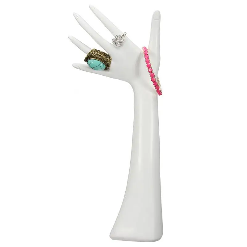 Resin long hand mannequin ring bracelet necklace jewelry display props
