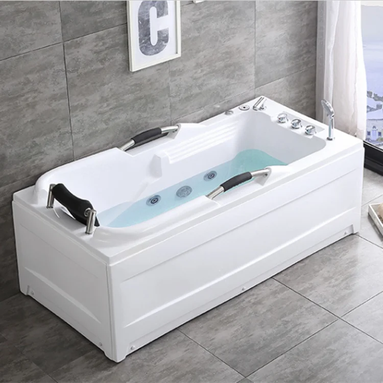 Chinese modern designs bathroom acrylic bathtub cheap whirlpool bathtub