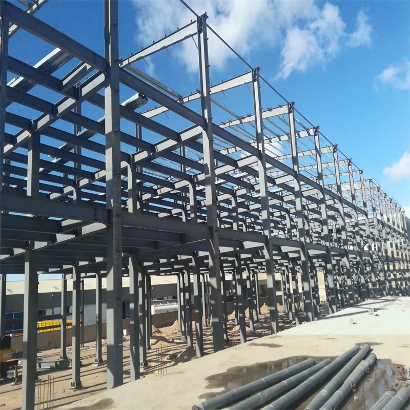 Customized Prefab Steel Frame Structure Buildings for School Office Hotel Apartment Direct from Manufacturer