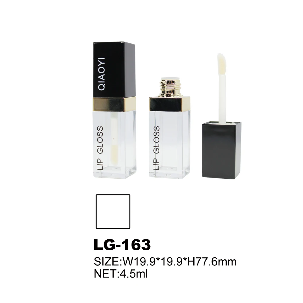 Wholesale Luxury Lipgloss Containers Tube Lip Tint Container Cosmetic Lip Gloss Bottle White Lip Gloss Tube Packaging