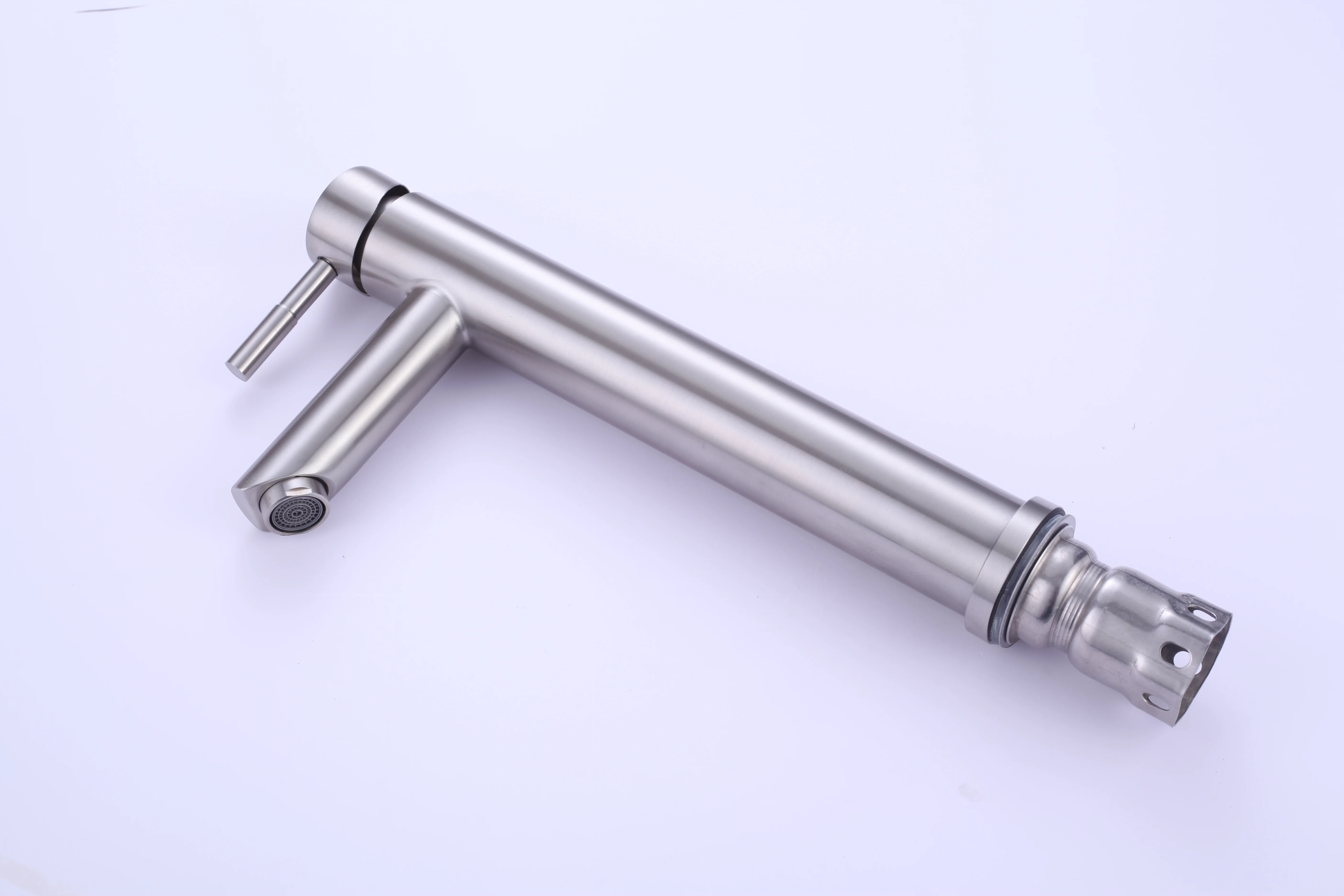 DQOK  304 Stainless Steel above counter Brushed Water  Hot And Cold Water Basin Faucet