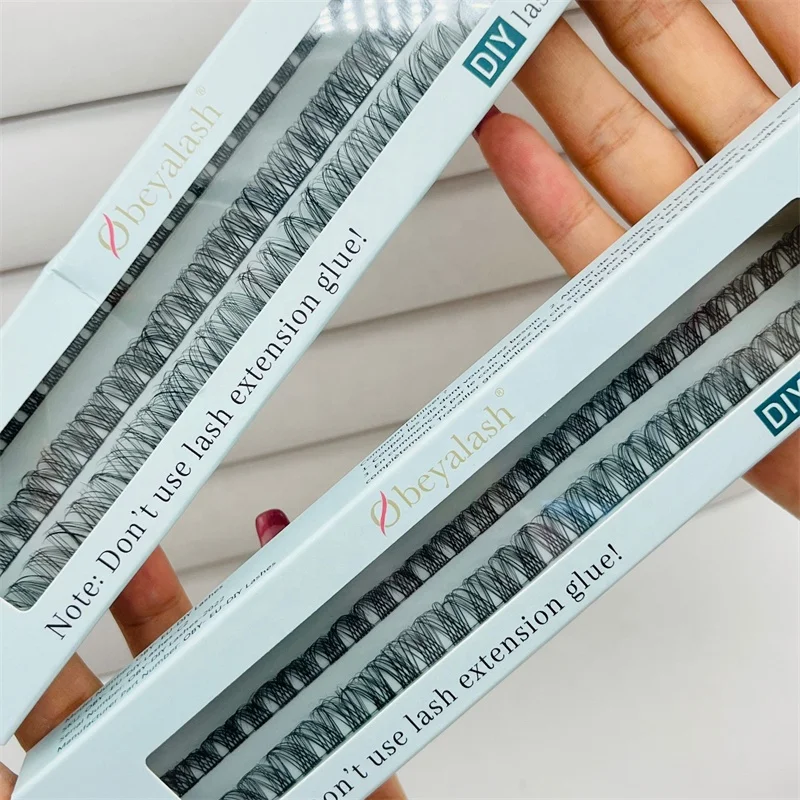 Hot  selling Diy Pre Cut Lashes Segmented Diy Lash Tweezers For Cluster lash ribbon