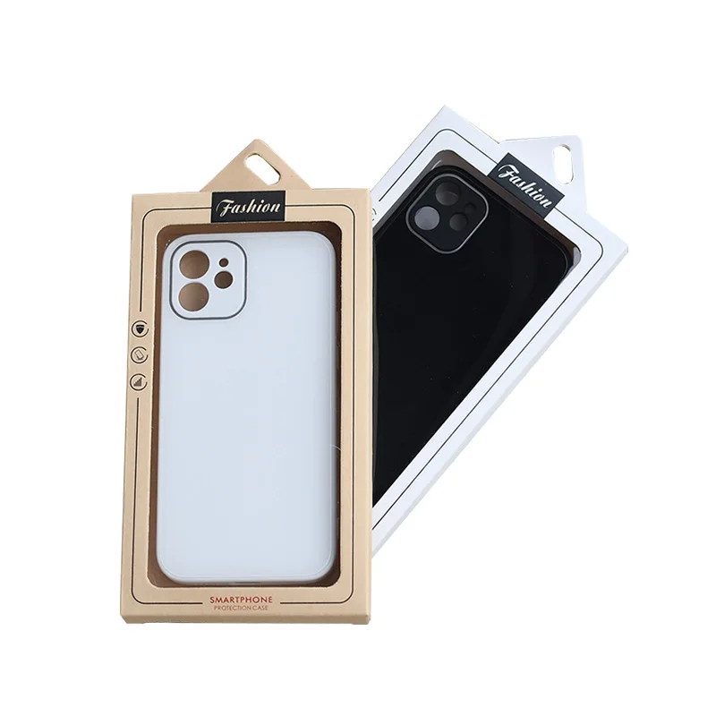 Phone Glass Film Box Packaging A+ Glass Screen Protector Full Coverage Tempered Glass Screen Protector package