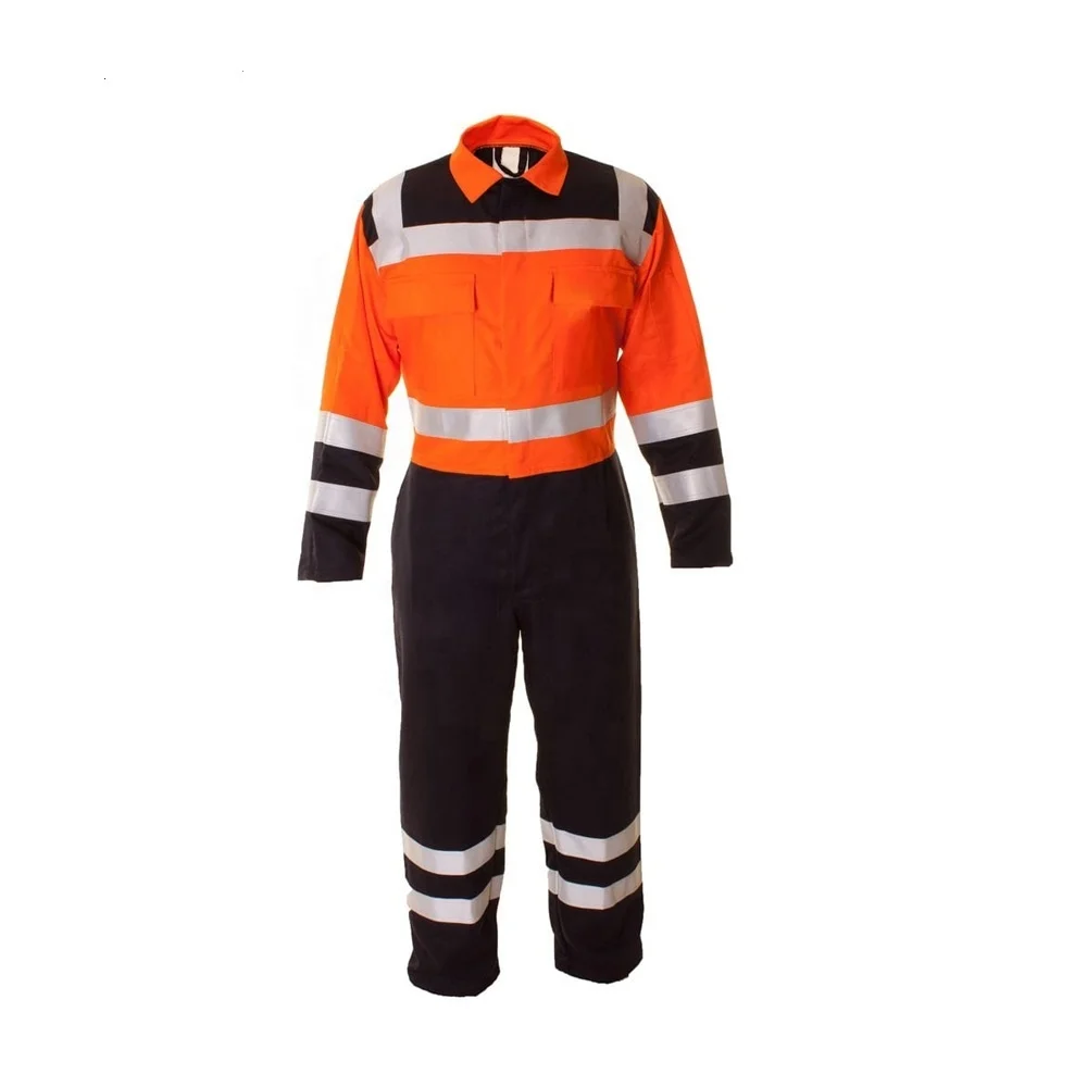 Professional Custom Industry Welder Oil Gas Drilling Construction Protective Coverall Suit