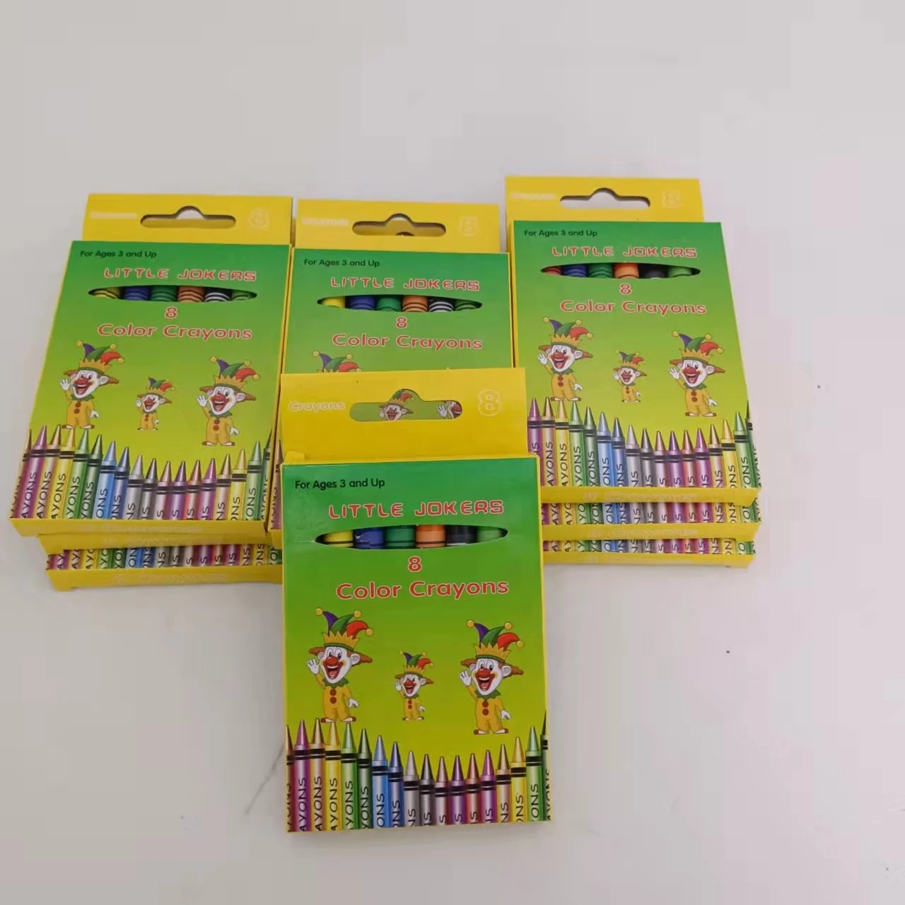 Multi Color Wax Premium Small Crayon for School Children In color box
