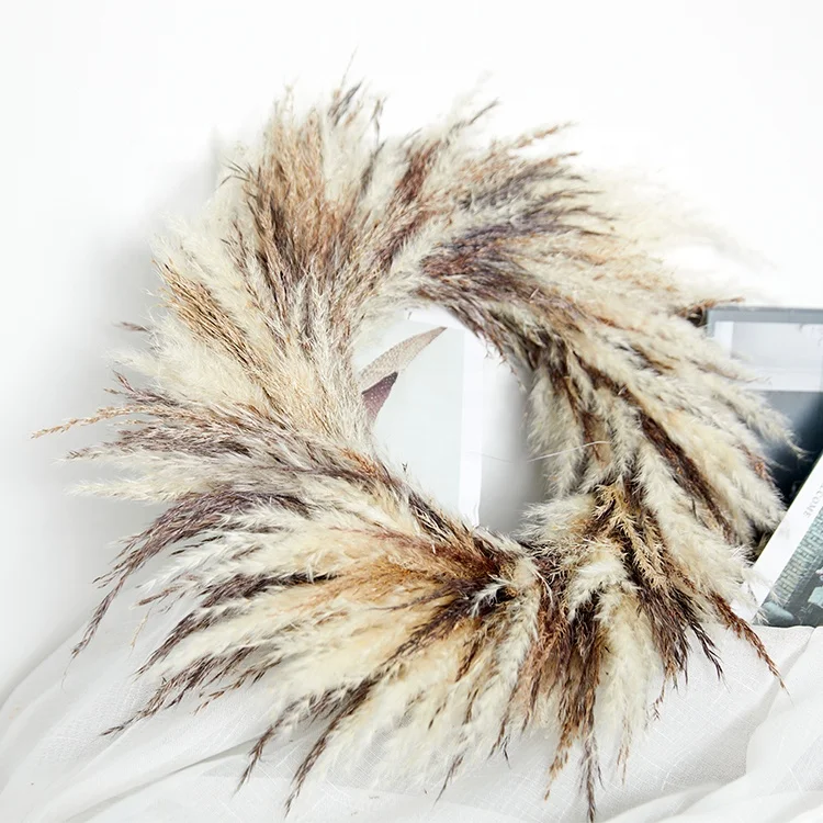 OEM design decorative flowers & wreaths wholesale dried flowers wreaths hanging floral boho summer garland