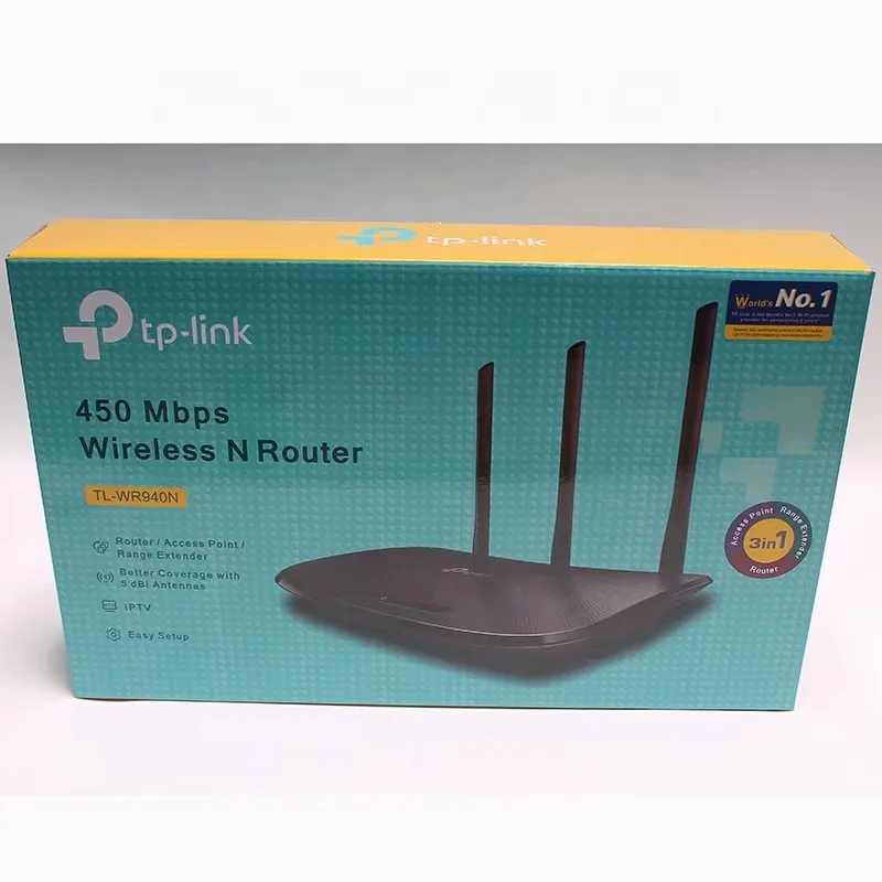 Global Version English Firmware TP-Link TL-WR940N 450mbps Wireless WR940 WR940N WIFI ROUTER tp link router