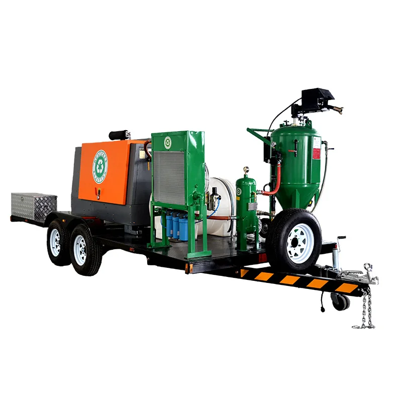 
High pressure Mobile DB500 sand blaster mobile blasting tanks small wet machine 