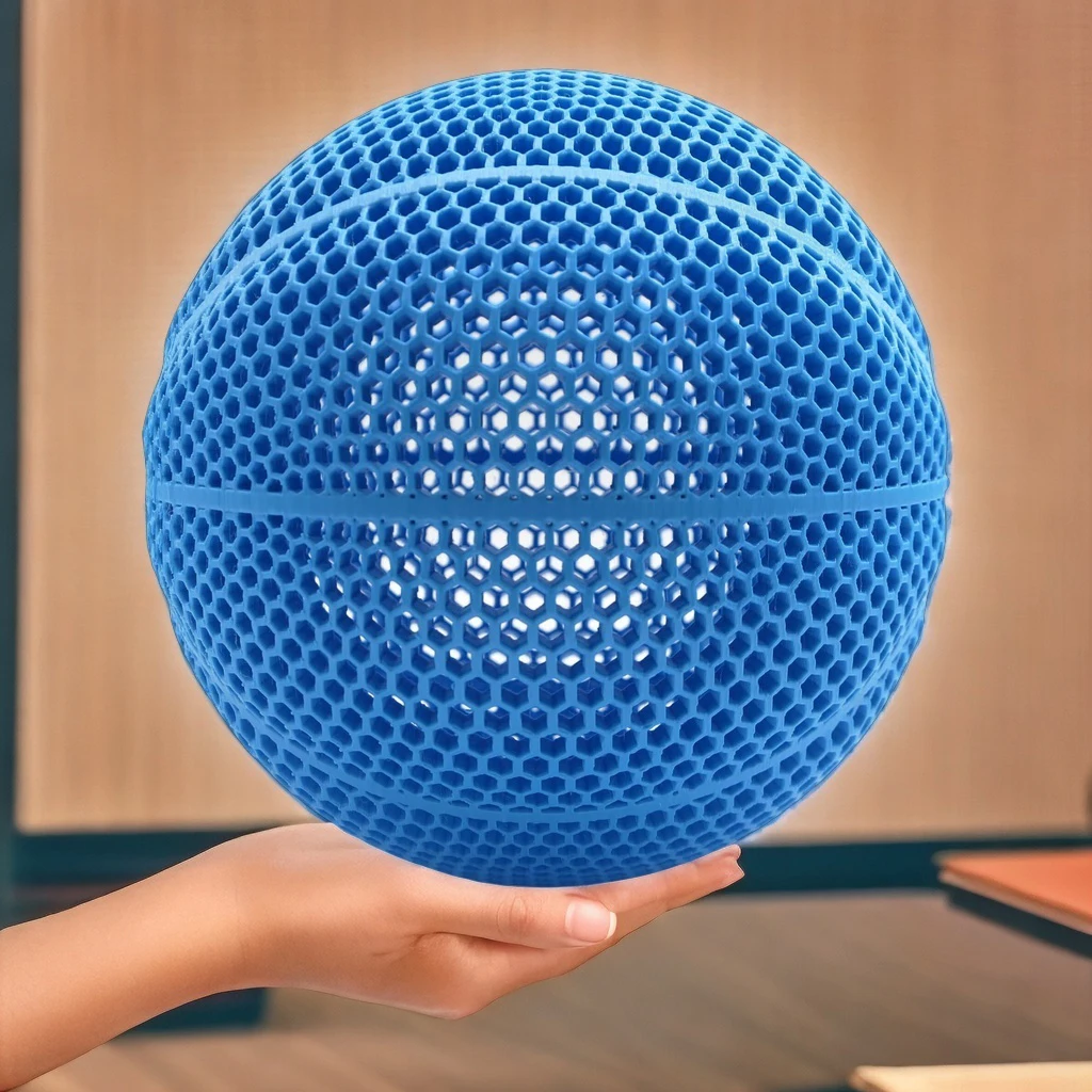 Sting3D 3d basketball PLA 3d printer filament airless basketball full size 3d printing basketball