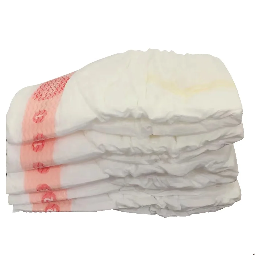 Super absorbent diapers cotton material soft baby diaper nappies in bales china factory