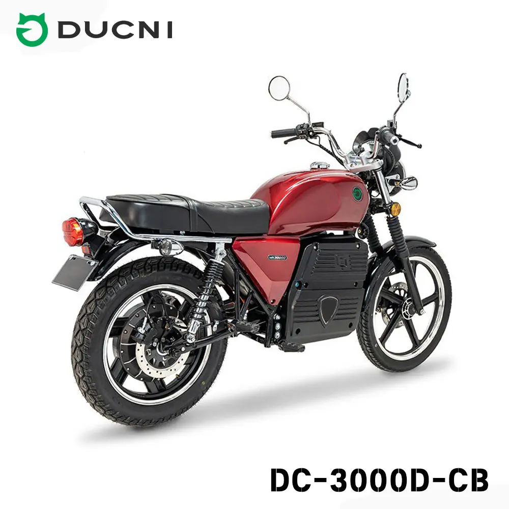 DUCNI Top selling eec coc 4000w 72v60ah street legal e electric motorcycle scooter with removable battery for adults