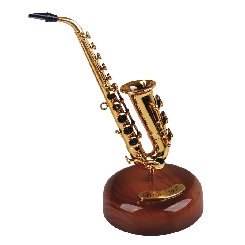 Rotating Music Box Creative Vintage Musical Box with Rotating Base 360 Degree rotatable Music Box