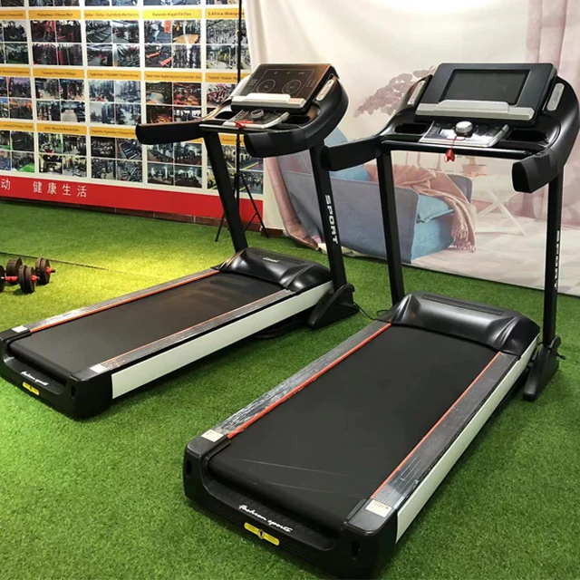 Ganas gym equipment  commercial motorized treadmill hotel exercise running walking machine