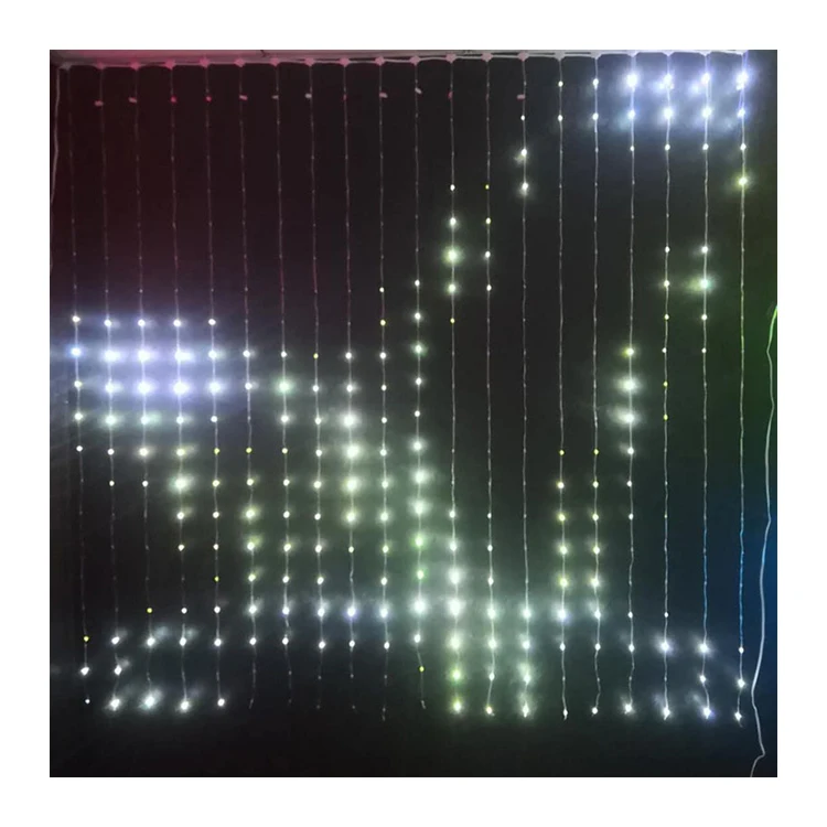 Factory Direct christmas decoration light curtain led window waterproof lights