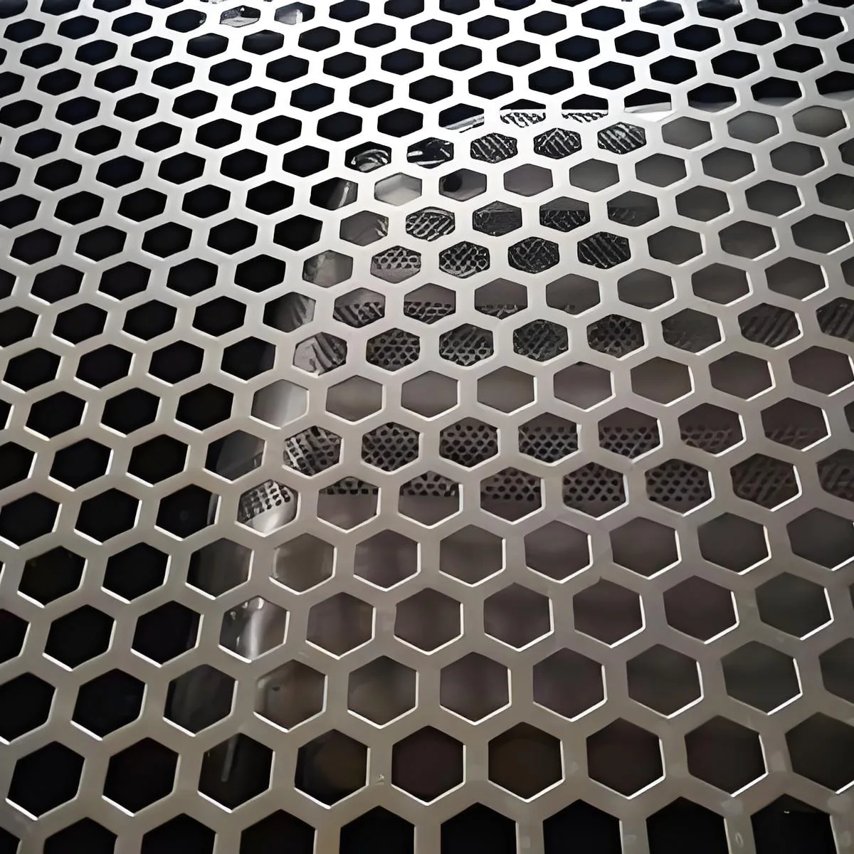 Factory customized hole shape Perforated metal mesh perforated sheet punching hole mesh