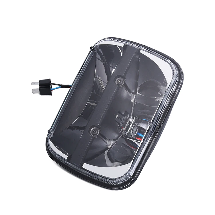 H4 Play & Plug Headlight 5x7 Led Head Light For Jeep Cherokee XJ For Wrangler YJ Truck