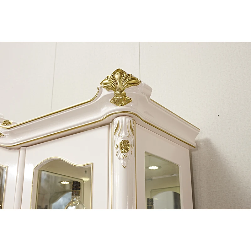 European Wine Cabinet Living Room Furniture Wine Cabinet Glass Doors Tall Glass Wine Cabinet