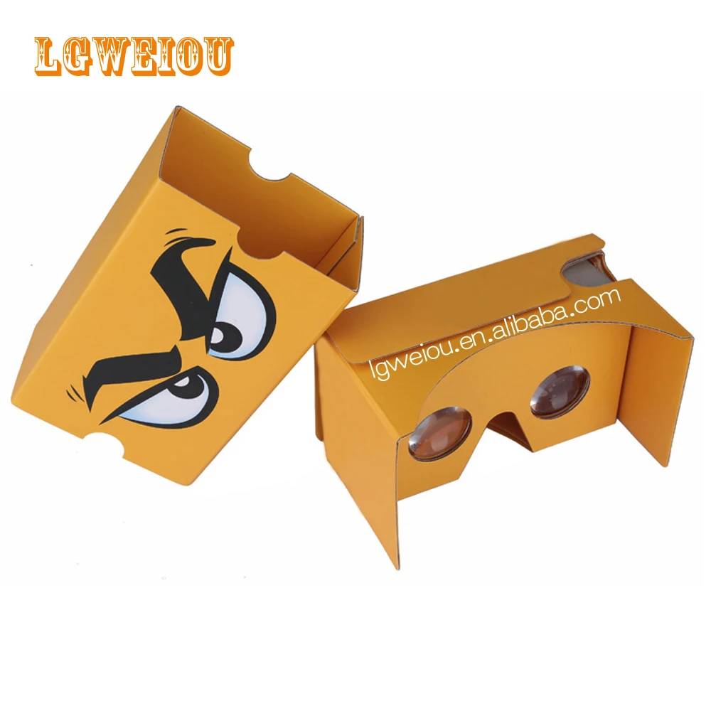 
3D Virtual Reality Headset paper Glasses VR Googl e Cardboard Custom Design Promotional Cheap gift 3d glasses 