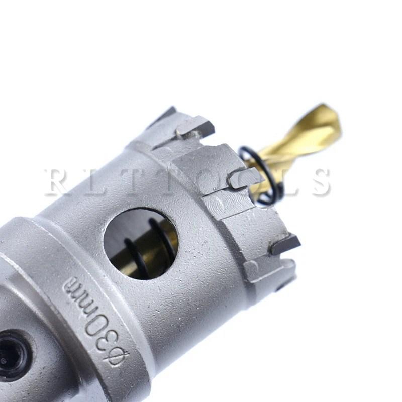 TCT Hole Saw Drill Bit Alloy Carbide Cobalt Steel Cutter Stainless Steel Plate Iron Metal Cutting Kit