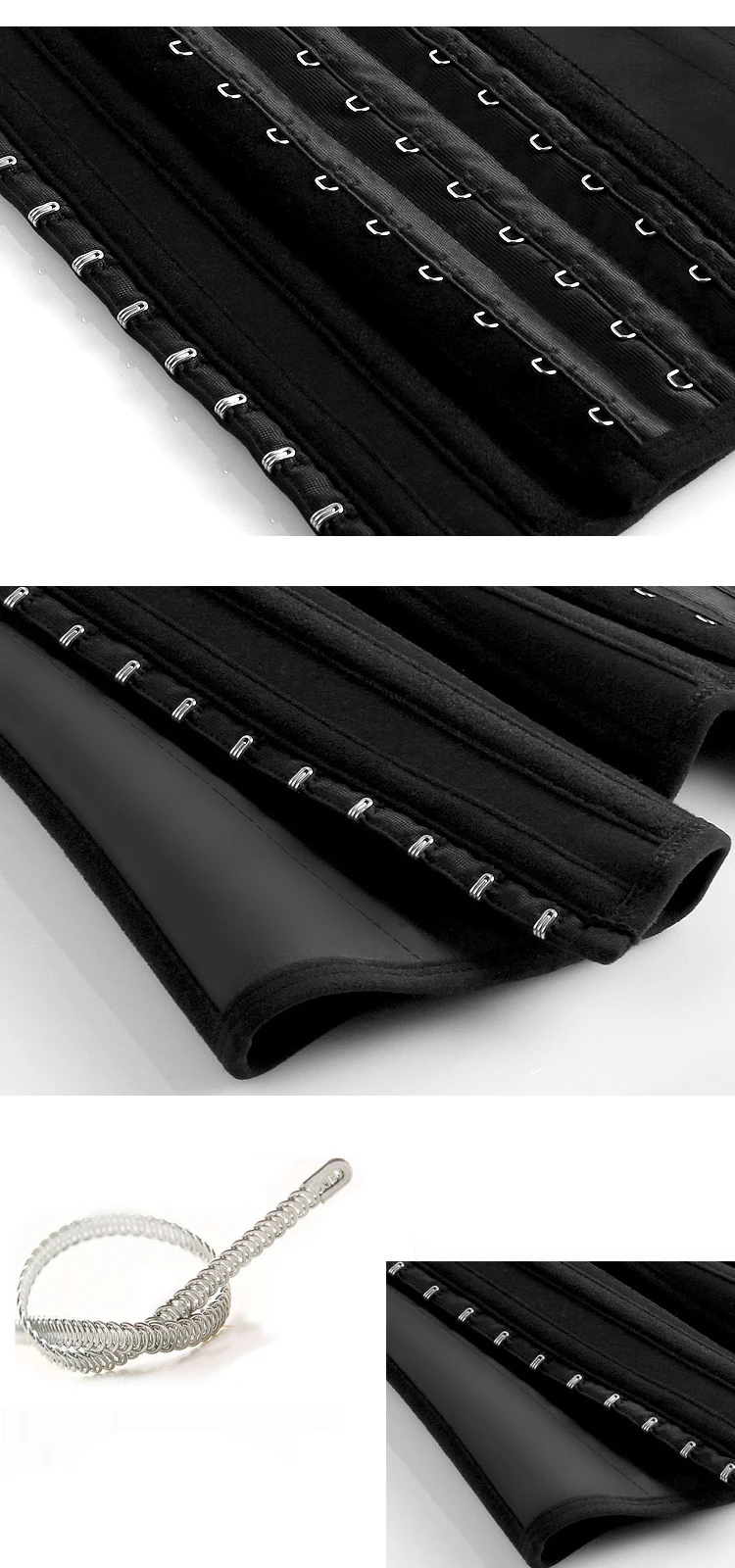 
Women plus size latex corset waist protect slimming body shaper belt waist cincher 
