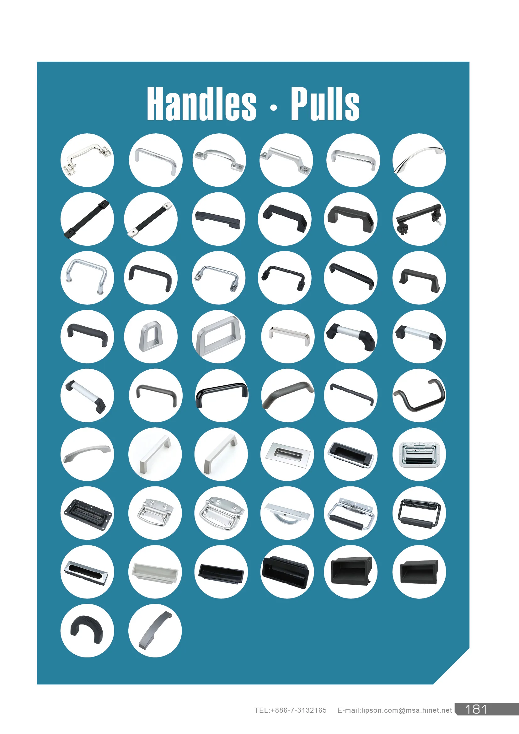 Black Cabinet Concealed Cup Handle HP-537-2 ABS Flush Pull Grip Hidden Industrial Insert Recessed Embedded Pocket Plastic Modern