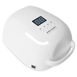 Source manufacturer 86W Portable Rechargeable 4 Timer Uv LED Nail Lamp Nail Dryer Customizable