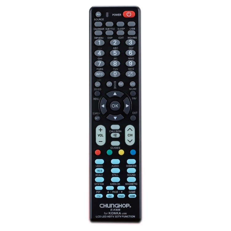 In Stock E-K906 Replace Konka Tv Remote Control