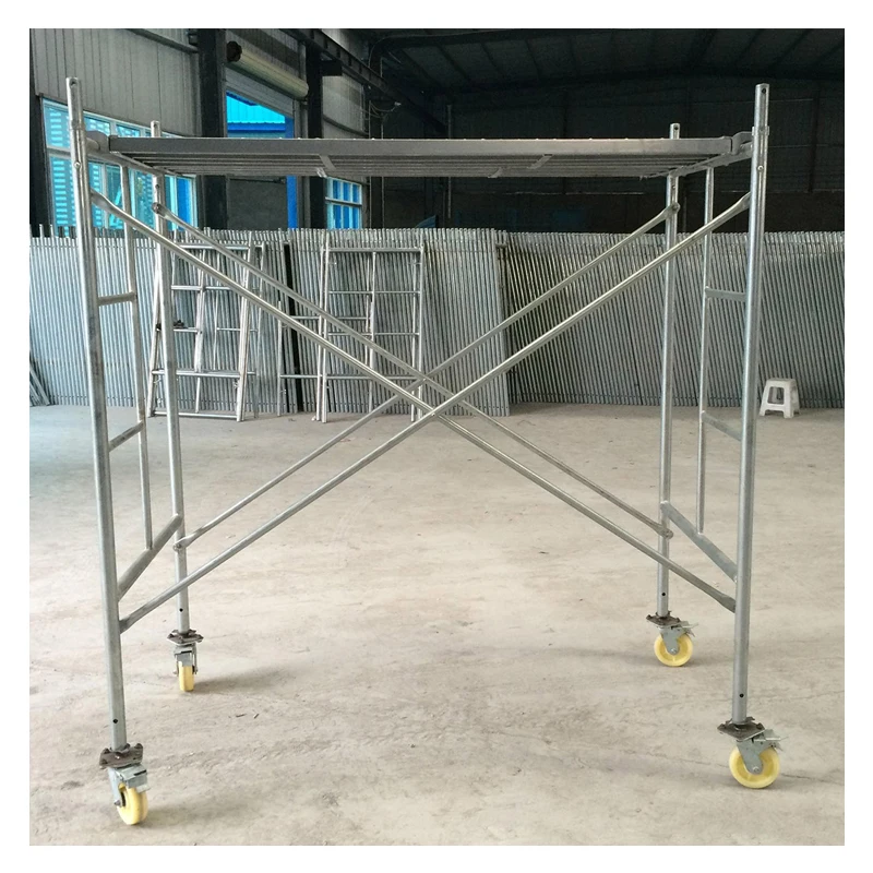 HRT Hot Selling Steel Scaffold Tower platforms european frame scaffolding system