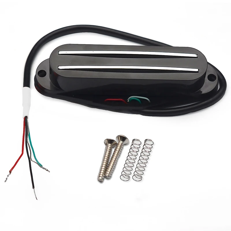 Alnico II Mini Humbucker ST одинарный Размер катушки с горячим рельсом звукосниматель 9K 4 Выходная катушка разветвитель 2 многоцветный