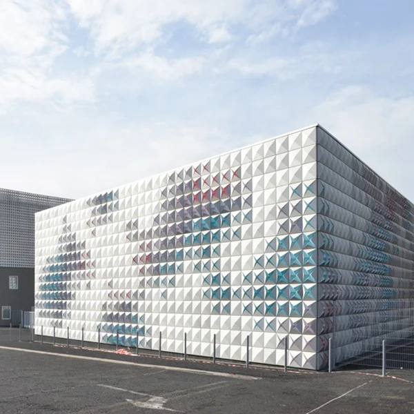 Алюминиевые системы облицовки стен, металлическая 3D стеновая панель