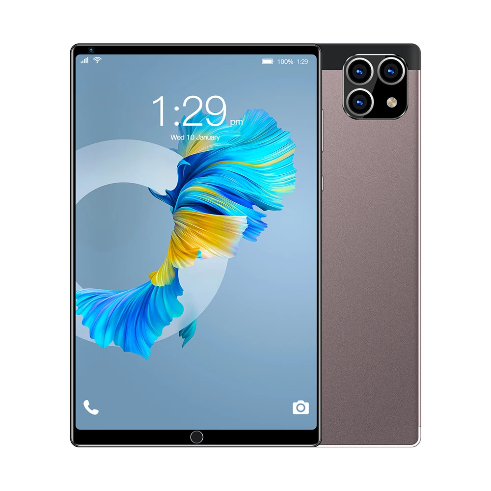 Slim Portable Smart Android GMS Option 4G Android Tablet PC 8inch with GPS