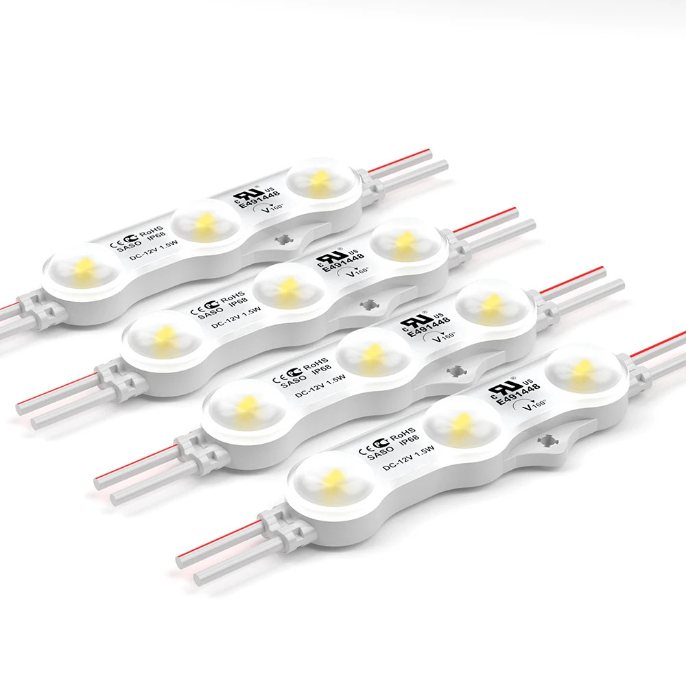 12 В/24 В светодиодный модуль 2835 smd 3LED водонепроницаемый осветительный ящик знак письмо